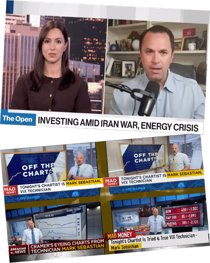 Mark Sebastian featured on CNBC, Mad Money and other financial networks