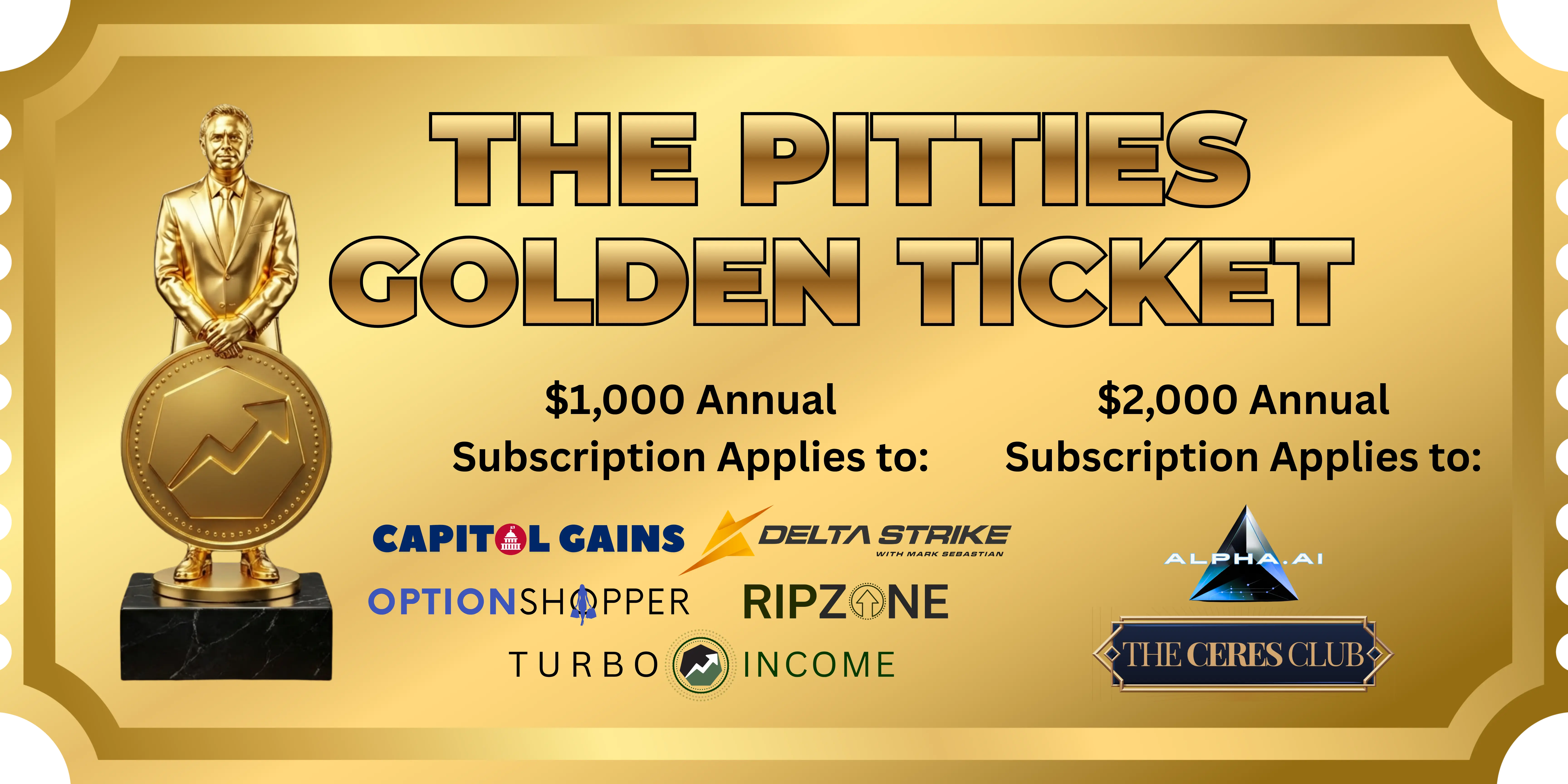 The Pitties — hosted by the Option Pit team