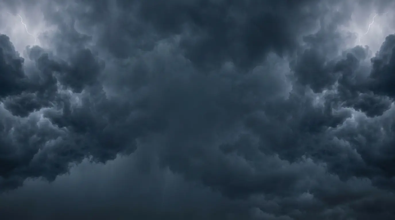 Dark slate-blue storm clouds